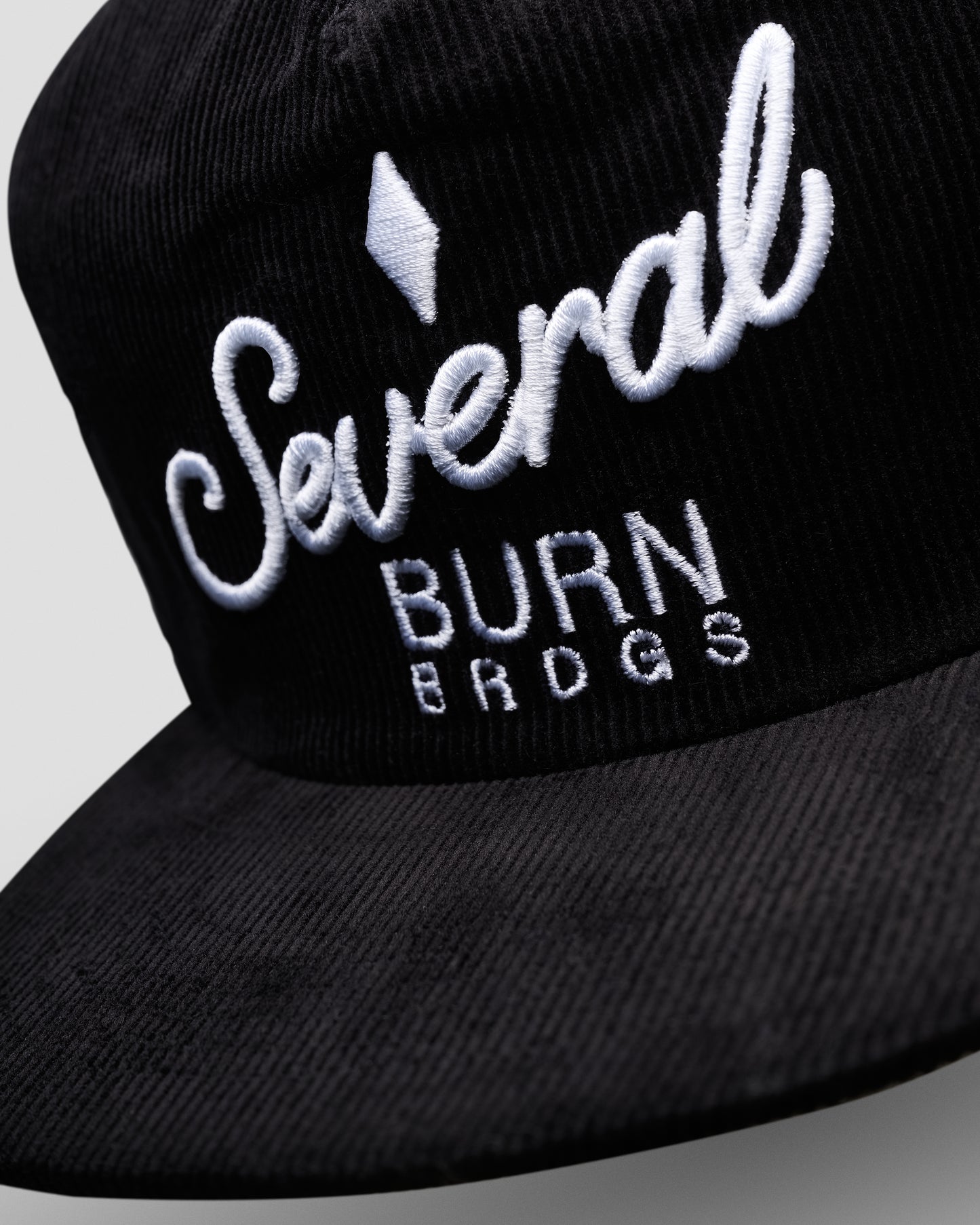 Corduroy Unstructured Snapback - Emo